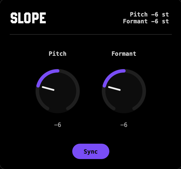 SLOPE UI